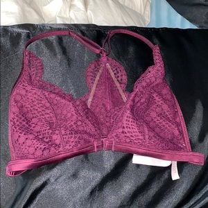 VS purple bralette